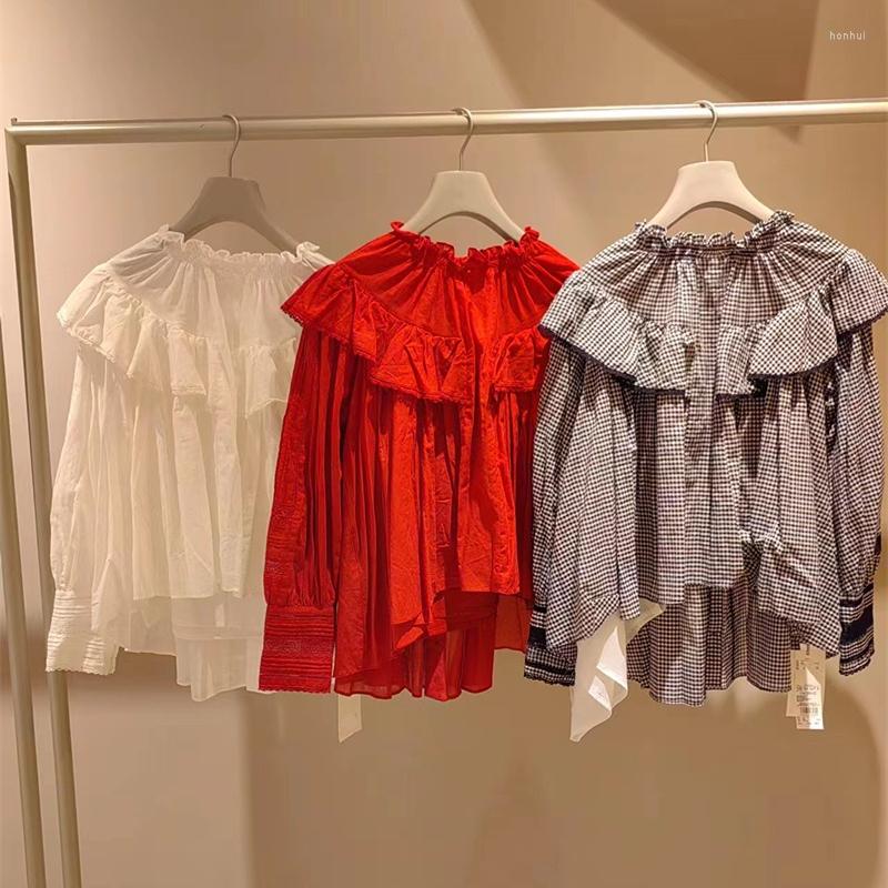 Women's Blouses Japanese Chic Harajuku Shirt Tops Sweet Fashion Patchwork Ruffles Shirts Ruched Lace Spring 2023 Blusas Mujer, White pre-sale
Women's Blouses Japanese Chic Harajuku Shirt Tops Sweet Fashion Patchwork Ruffles Shirts Ruched Lace Spring 2023 Blusas Mujer, White pre-sale