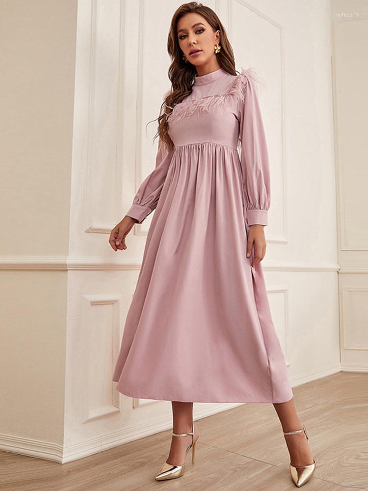 Casual Dresses Women Elegant Midi 2023 Spring Autumn Long Sleeve Tassel Solid Slim Swing Turkish Evening Party Robe Vestido, Pink
Casual Dresses Women Elegant Midi 2023 Spring Autumn Long Sleeve Tassel Solid Slim Swing Turkish Evening Party Robe Vestido, Pink