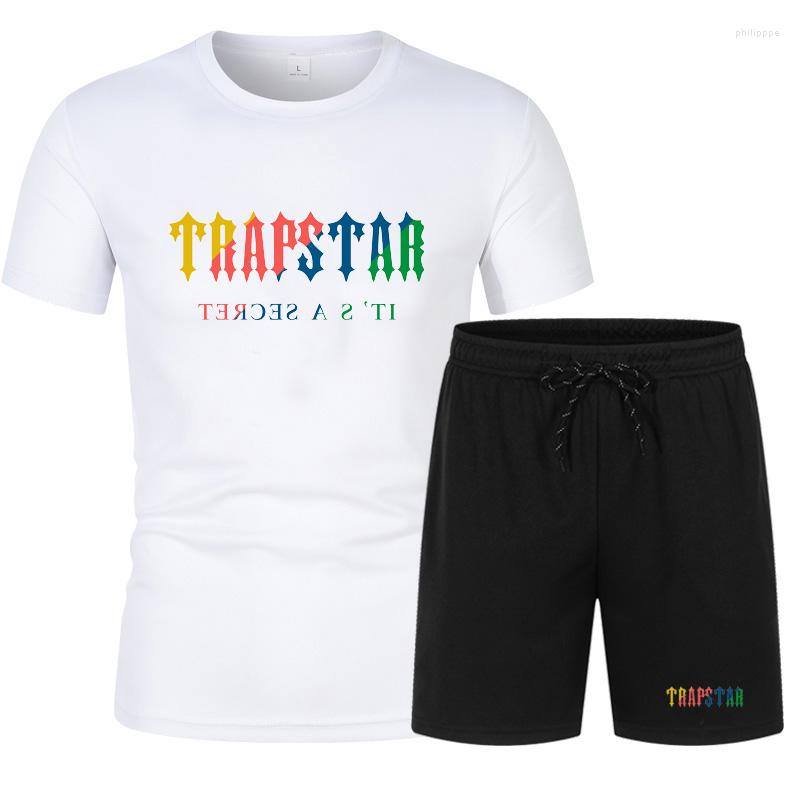 Men' Tracksuits Men' Sets Trapstars Summer Printed Short Sleeve T-Shirt Casual Sports Jogging Homme Shorts Set Street 2 Pieces Clothes, Picture color2
Men' Tracksuits Men' Sets Trapstars Summer Printed Short Sleeve T-Shirt Casual Sports Jogging Homme Shorts Set Street 2 Pieces Clothes, Picture color2