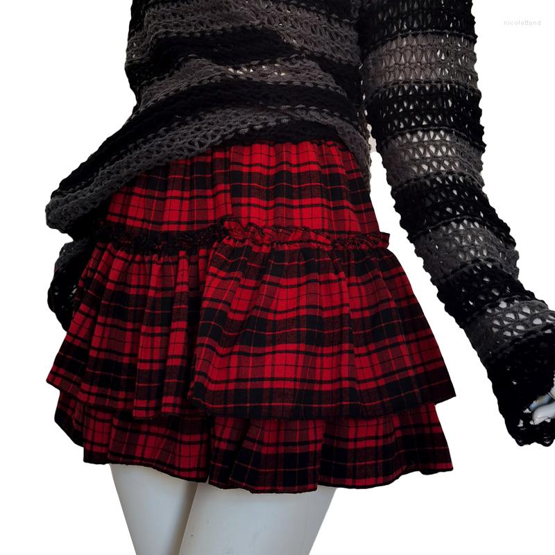 Skirts Y2k Girl Gothic Ruffles Elastic Waist Midi Women Black Red Striped Plaid Mini Skirt Dark Goth Lady Korean Fashion Clothes, White
Skirts Y2k Girl Gothic Ruffles Elastic Waist Midi Women Black Red Striped Plaid Mini Skirt Dark Goth Lady Korean Fashion Clothes, White