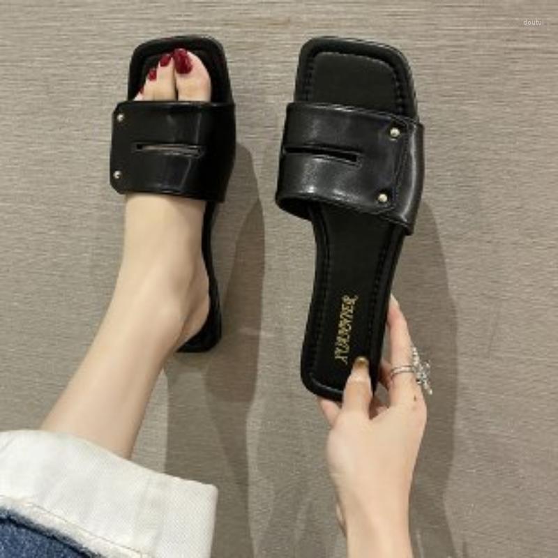 Slippers Ladies' Rubber Flip Flops Flat Soft Hawaiian Rome Casual Slides PU Scandals Concise Leisure, Black
Slippers Ladies' Rubber Flip Flops Flat Soft Hawaiian Rome Casual Slides PU Scandals Concise Leisure, Black
