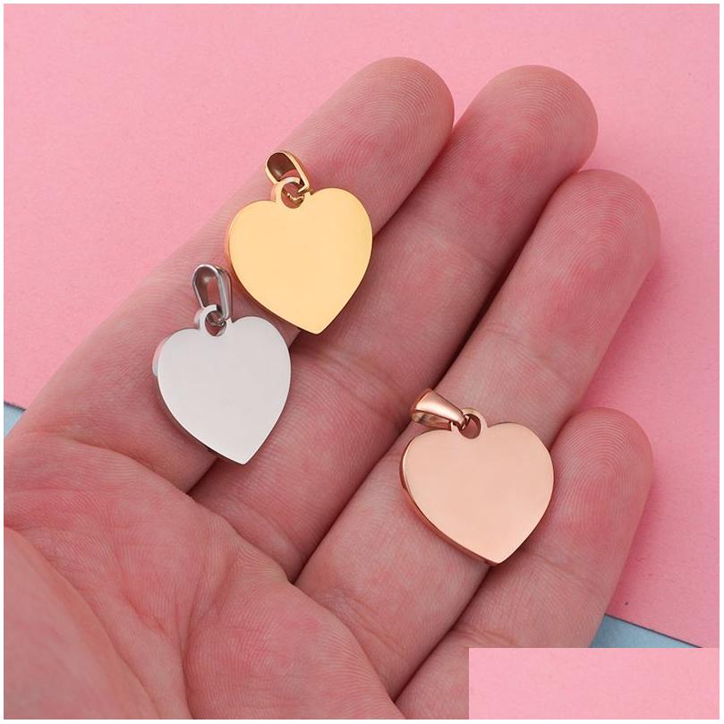 Charms Stainless Steel Mirror Polished 20Mm Heart Tag Pendant For Bracelet Necklace Diy Jewelry Making Drop Delivery Findings Compone Dhhtg
Charms Stainless Steel Mirror Polished 20Mm Heart Tag Pendant For Bracelet Necklace Diy Jewelry Making Drop Delivery Findings Compone Dhhtg