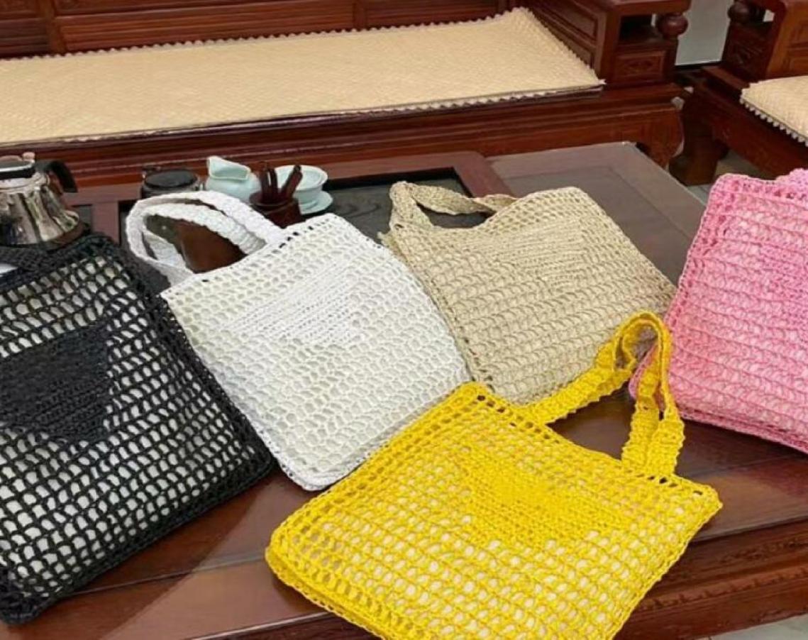 Fashion Multicolor Women Shopping Bags Summer Sand Beach Holiday Designer Hollow Out Braiding Bag Triangle Letter Design Pure Colo3235033, Yellow
Fashion Multicolor Women Shopping Bags Summer Sand Beach Holiday Designer Hollow Out Braiding Bag Triangle Letter Design Pure Colo3235033, Yellow