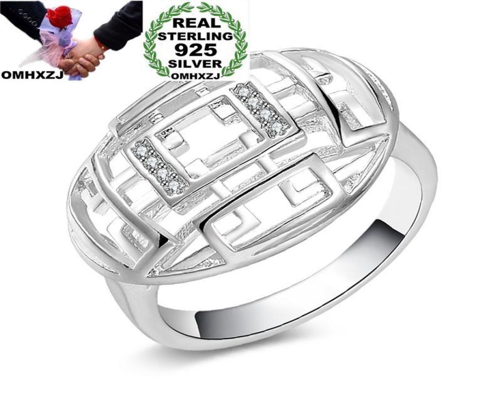 OMHXZJ Whole Personality Fashion OL Woman Girl Party Wedding Gift Oval Luxury Zircon 925 Sterling Silver Ring RN1849210825
OMHXZJ Whole Personality Fashion OL Woman Girl Party Wedding Gift Oval Luxury Zircon 925 Sterling Silver Ring RN1849210825