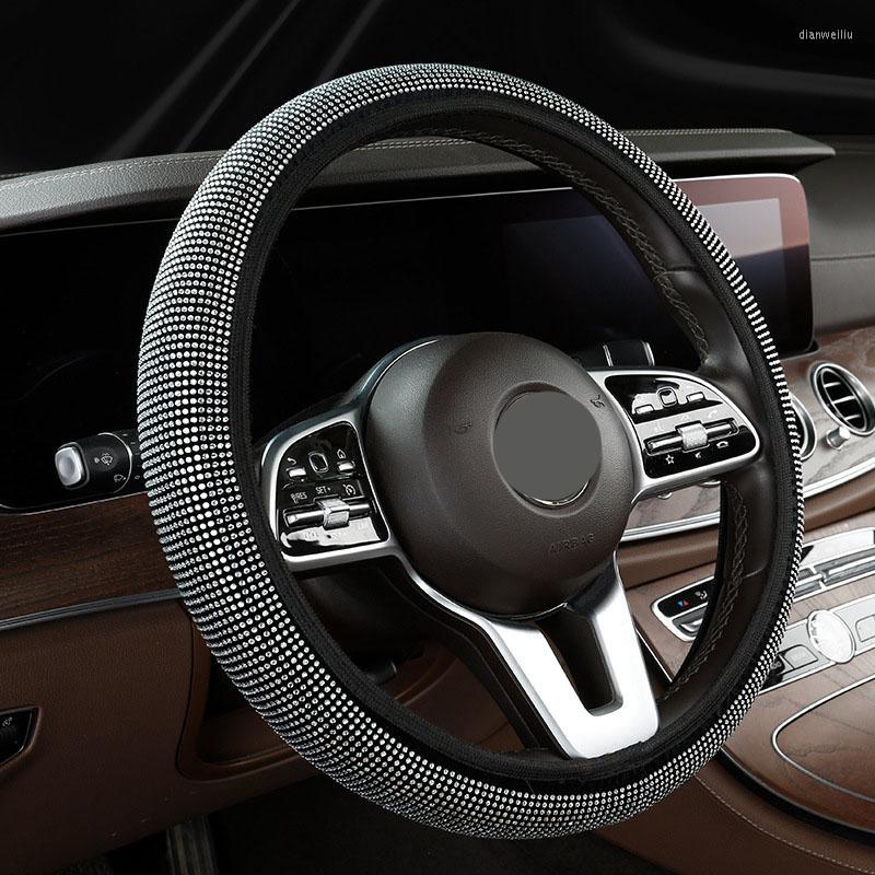 Steering Wheel Covers Car Rhinestone Cover Suv Protector Interior Trim For 14.5-15 Inch Vehicles
Steering Wheel Covers Car Rhinestone Cover Suv Protector Interior Trim For 14.5-15 Inch Vehicles