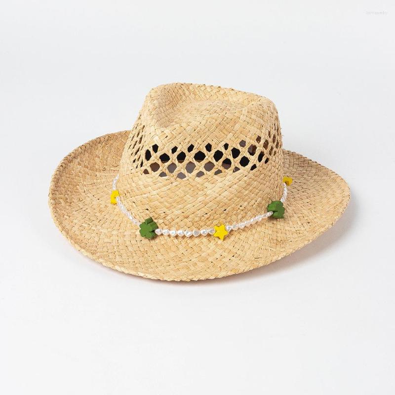Berets Bohemian Style Hand-woven Hollowed-out Pearl Building Block Chain In Summer Of 2023 Lafite Jazz Hat Sunshade And Sunscreen, Red star chain
Berets Bohemian Style Hand-woven Hollowed-out Pearl Building Block Chain In Summer Of 2023 Lafite Jazz Hat Sunshade And Sunscreen, Red star chain