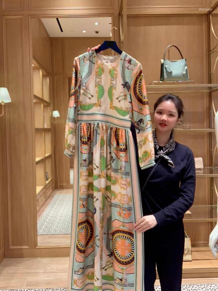 Casual Dresses Q0416 High Quality Fashion Women 2023 Spring Dress Luxury European Design Party Style, Picture shown
Casual Dresses Q0416 High Quality Fashion Women 2023 Spring Dress Luxury European Design Party Style, Picture shown