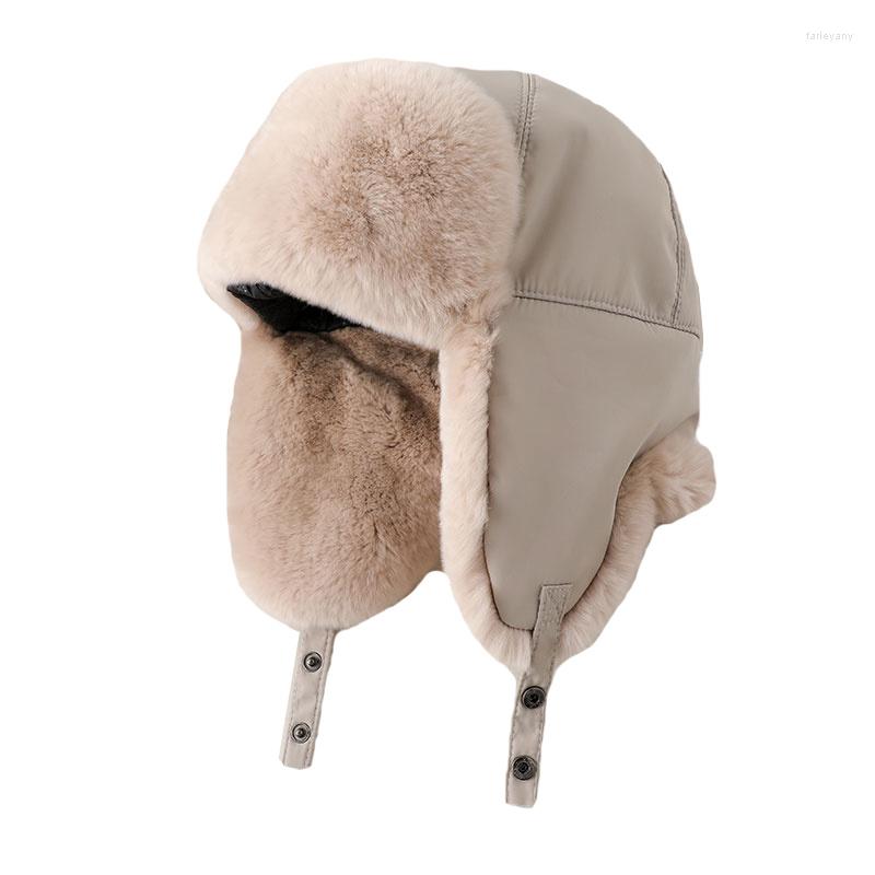 Berets Real Fur At For Women Natural Rex Russian Usanka Ats Winter Tick Warm Ears Fasion Bomber Cap, Red
Berets Real Fur At For Women Natural Rex Russian Usanka Ats Winter Tick Warm Ears Fasion Bomber Cap, Red