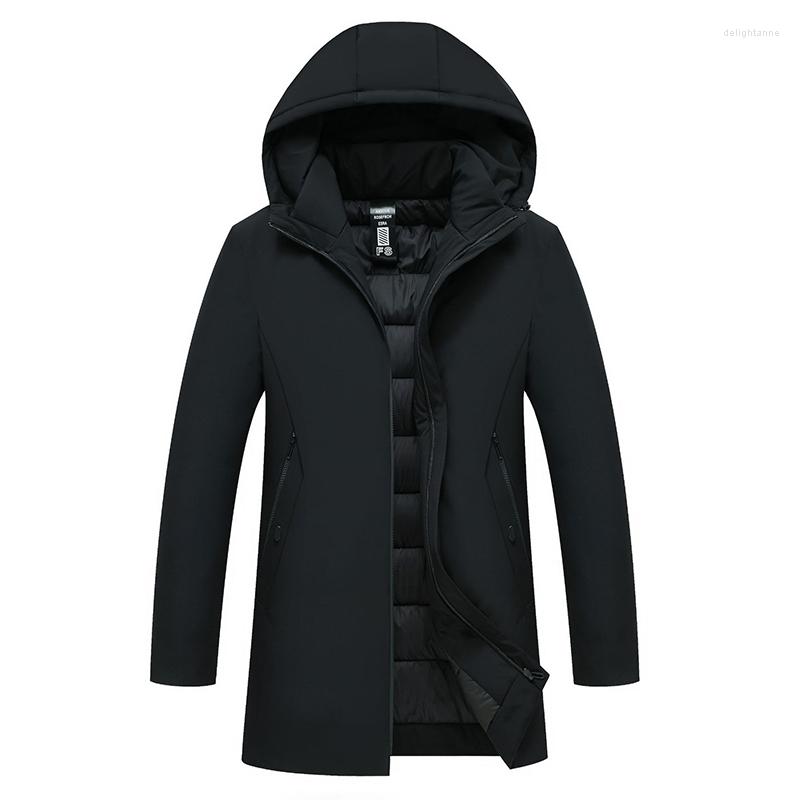 Men's Down 2023 Fashion Cool Hooded Winter Mid-length Coat Mens Homme Thick Warm Windproof Parka Jacket Men Clothes, Black
Men's Down 2023 Fashion Cool Hooded Winter Mid-length Coat Mens Homme Thick Warm Windproof Parka Jacket Men Clothes, Black