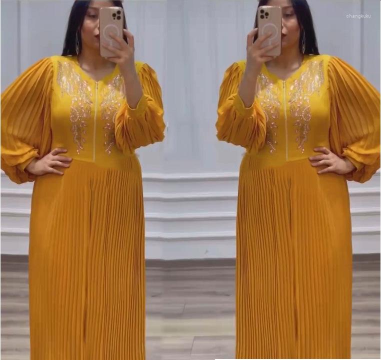 Ethnic Clothing XL-5XL White Chiffon Pleated Maxi Dress African Dresses For Women 2023 Clothes Party Long Sleeve Robe Femme Africa
Ethnic Clothing XL-5XL White Chiffon Pleated Maxi Dress African Dresses For Women 2023 Clothes Party Long Sleeve Robe Femme Africa