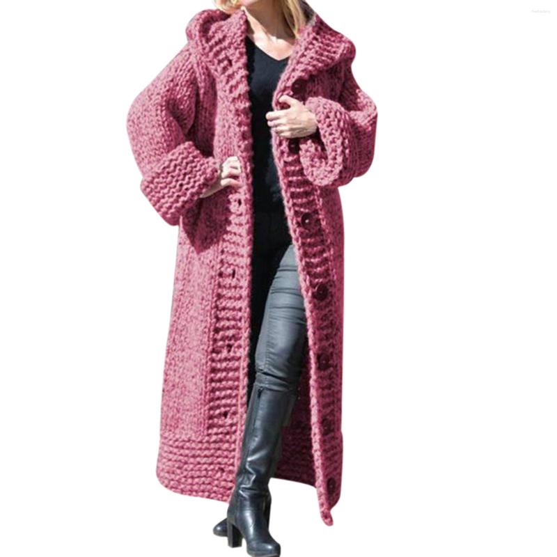 Women's Jackets Winter Coat Ladies Casual Cotton Blend Hooded Thick Knitted Long Cardigan, Gray
Women's Jackets Winter Coat Ladies Casual Cotton Blend Hooded Thick Knitted Long Cardigan, Gray