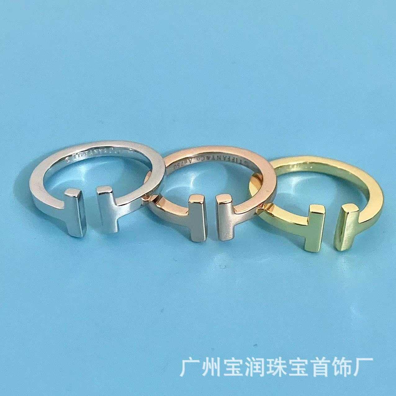Counter qualityTiffay Double Ts925 Sterling Silver Open Adjustable Smooth Face Ring 18k Rose Gold Trend Personalized Fashion
Counter qualityTiffay Double Ts925 Sterling Silver Open Adjustable Smooth Face Ring 18k Rose Gold Trend Personalized Fashion