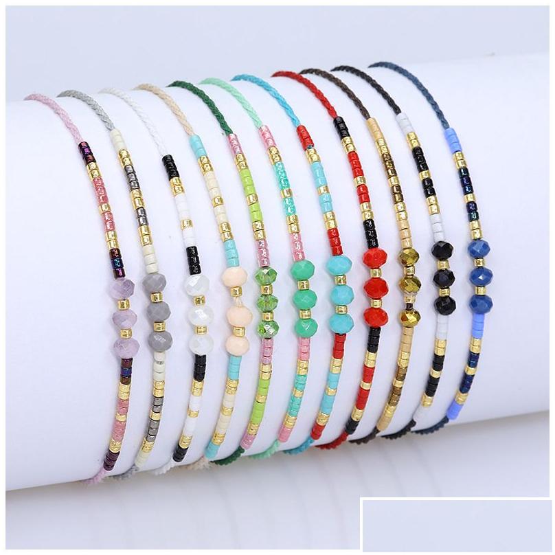 Charm Bracelets Miyuki Rice Beaded Simple Thin Wax Bracelet Bohemian Psera Native Style Jewelry For Women Drop Delivery Dhmhw
Charm Bracelets Miyuki Rice Beaded Simple Thin Wax Bracelet Bohemian Psera Native Style Jewelry For Women Drop Delivery Dhmhw