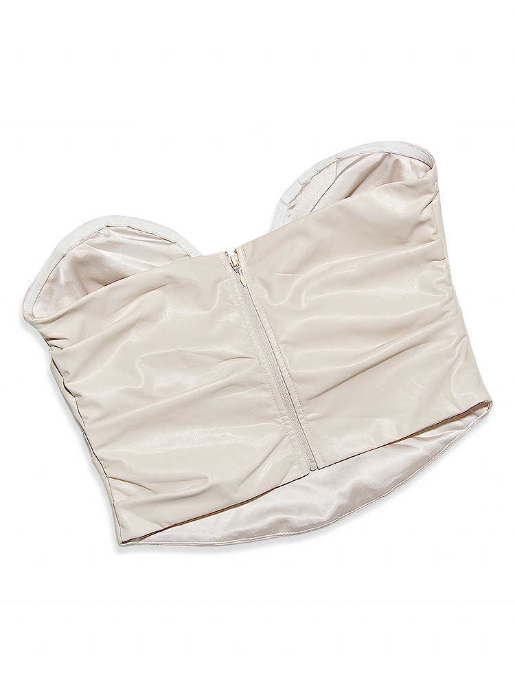 New Fall PU Faux Leather Tanks Crop Tops Chic Wired Busiter y2k Streetwear Outfits Fashion Woman Blouses 2022 Tube Top