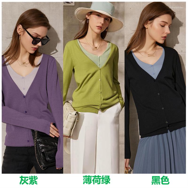Women's Vests Spring And Autumn V-neck Knitted Fake Two-Piece Cardigan Women's Loose Thin Sweater All-Match Coat Solid Color Small, Black
Women's Vests Spring And Autumn V-neck Knitted Fake Two-Piece Cardigan Women's Loose Thin Sweater All-Match Coat Solid Color Small, Black