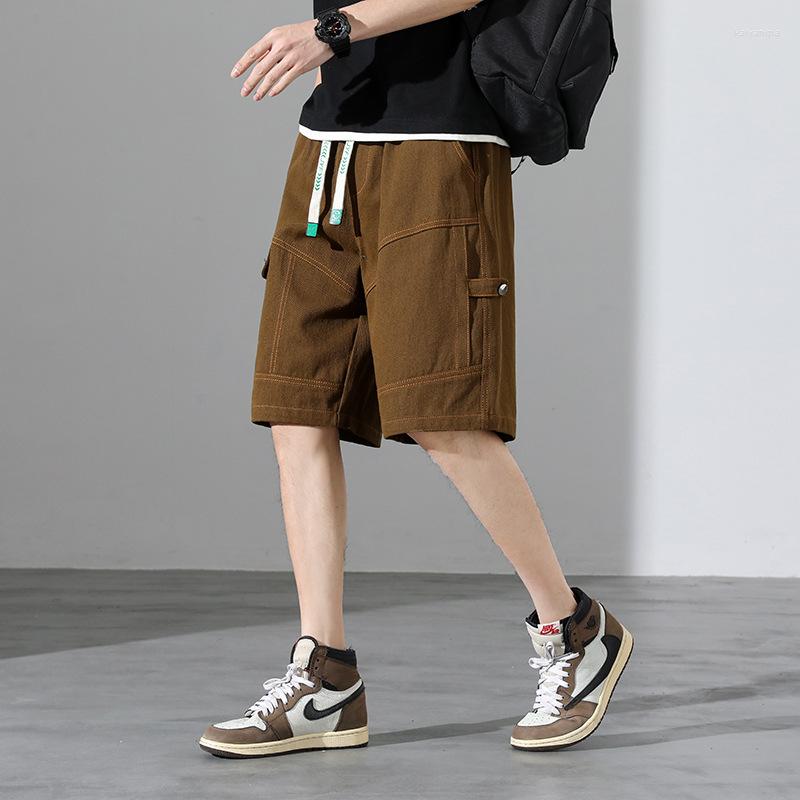 Men's Shorts Cargo Workwear Men's Summer Hong Kong Style Oversized Sports Casual Versatile Loose Cotton Capris, 302 brown
Men's Shorts Cargo Workwear Men's Summer Hong Kong Style Oversized Sports Casual Versatile Loose Cotton Capris, 302 brown