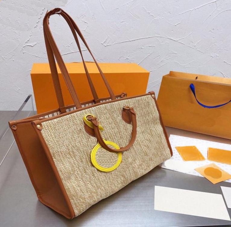 High quality raffia luxurys designers bags womens handbags purse straw tote bag ladies hand weave totes leather shoulder bag femal6734663, Black
High quality raffia luxurys designers bags womens handbags purse straw tote bag ladies hand weave totes leather shoulder bag femal6734663, Black