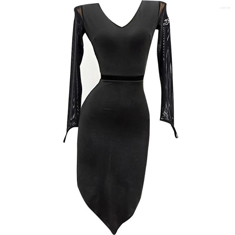 Stage Wear Women Latin Dance Dress Long Sleeve Black Dresses For Sexy Backless Party Prom Clothes Samba Fringe
Stage Wear Women Latin Dance Dress Long Sleeve Black Dresses For Sexy Backless Party Prom Clothes Samba Fringe