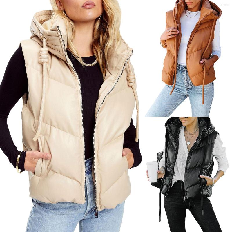 Women' Vests Women Loose Waistcoat Sleeveless Hooded Pockets Zipper Solid Color Spring Street Casual Party Cardigan
Women' Vests Women Loose Waistcoat Sleeveless Hooded Pockets Zipper Solid Color Spring Street Casual Party Cardigan