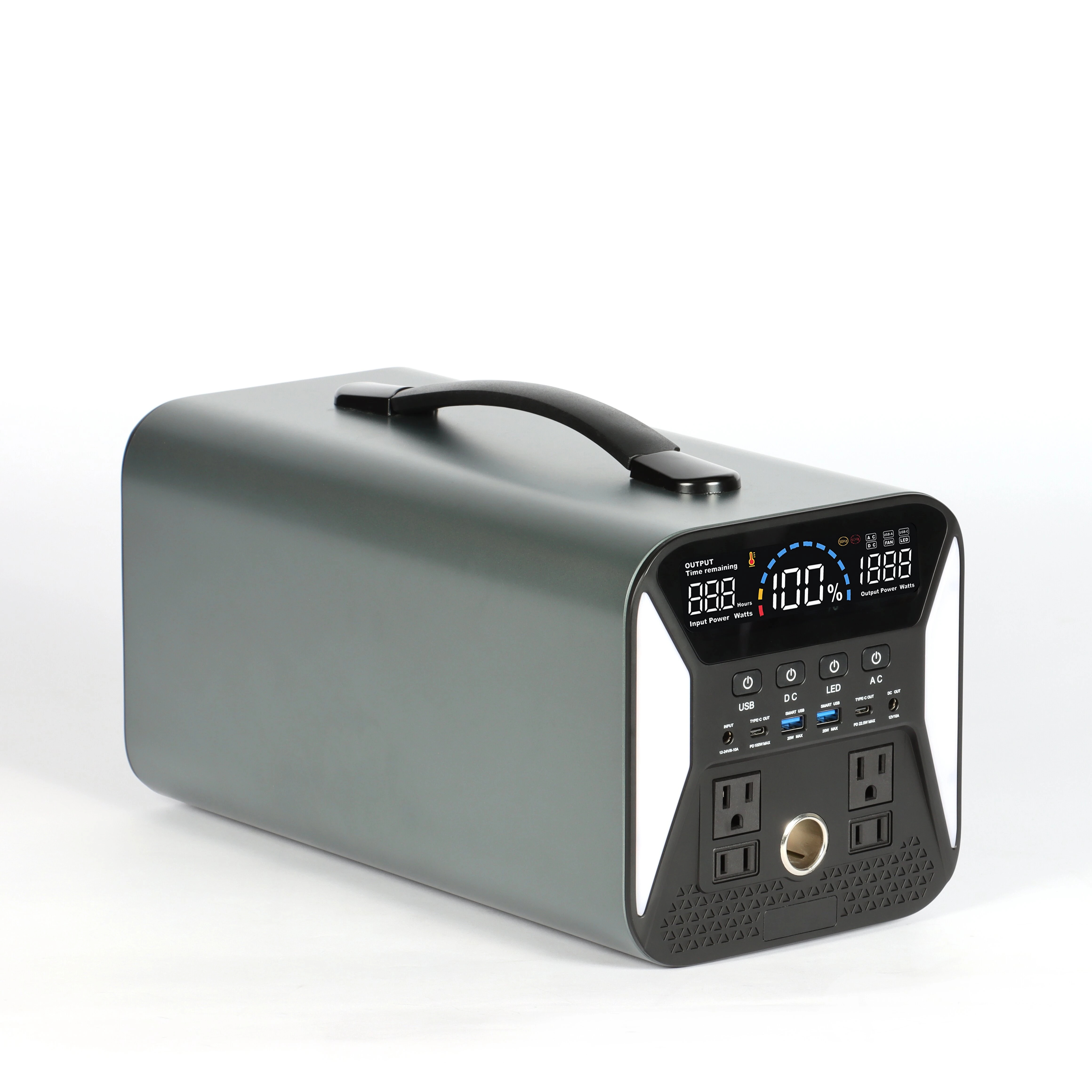Flashsish 220V UA1101 1000W 310000mAh Portable powerful Power Station Solar Generator for home use Outdoor RV/Van Camping
Flashsish 220V UA1101 1000W 310000mAh Portable powerful Power Station Solar Generator for home use Outdoor RV/Van Camping