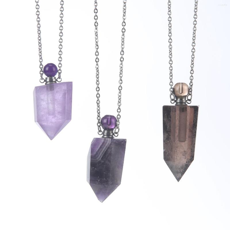Charms Natural Crystal Hexagonal Pillar Perfume Bottle Pendant Party Man And Women Must Have Charm Use Anywhere
Charms Natural Crystal Hexagonal Pillar Perfume Bottle Pendant Party Man And Women Must Have Charm Use Anywhere