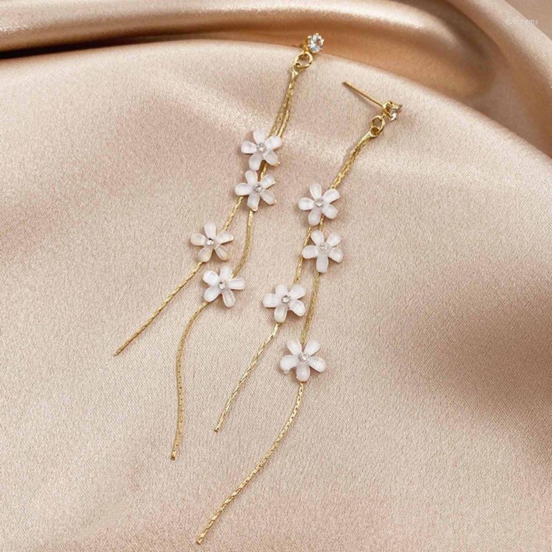 Dangle Earrings 2023 Korean Crystal Flower Tassel Long Drop For Women Geometric Elegant Pendientes Gifts
Dangle Earrings 2023 Korean Crystal Flower Tassel Long Drop For Women Geometric Elegant Pendientes Gifts