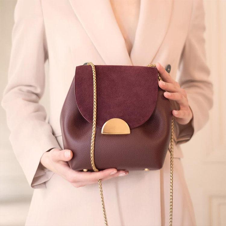 Evening Bags BEACH Chic Ins Bucket Chain Elegant Crossbody Women Pu Leather Shoulder Bag Small Cross Body Handbags, Burgundy
Evening Bags BEACH Chic Ins Bucket Chain Elegant Crossbody Women Pu Leather Shoulder Bag Small Cross Body Handbags, Burgundy