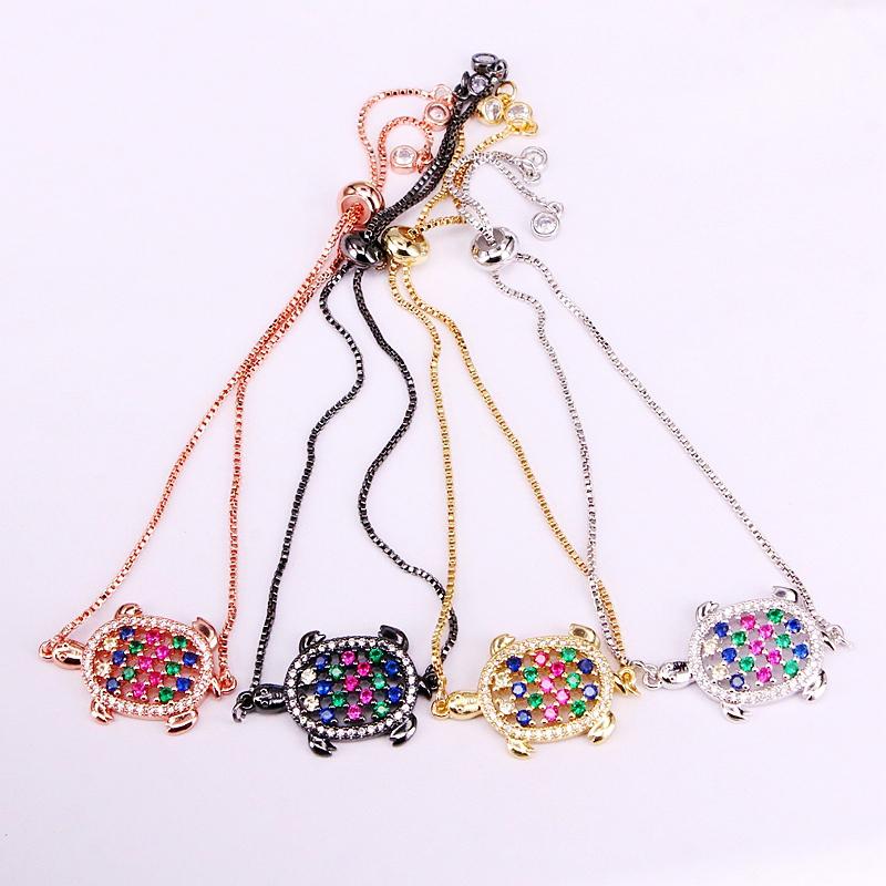 Link Bracelets Chain 6PCS Fashion Crystal Animal CZ Micro Pave Colorful Zirconia Tortoise Jewelry
Link Bracelets Chain 6PCS Fashion Crystal Animal CZ Micro Pave Colorful Zirconia Tortoise Jewelry