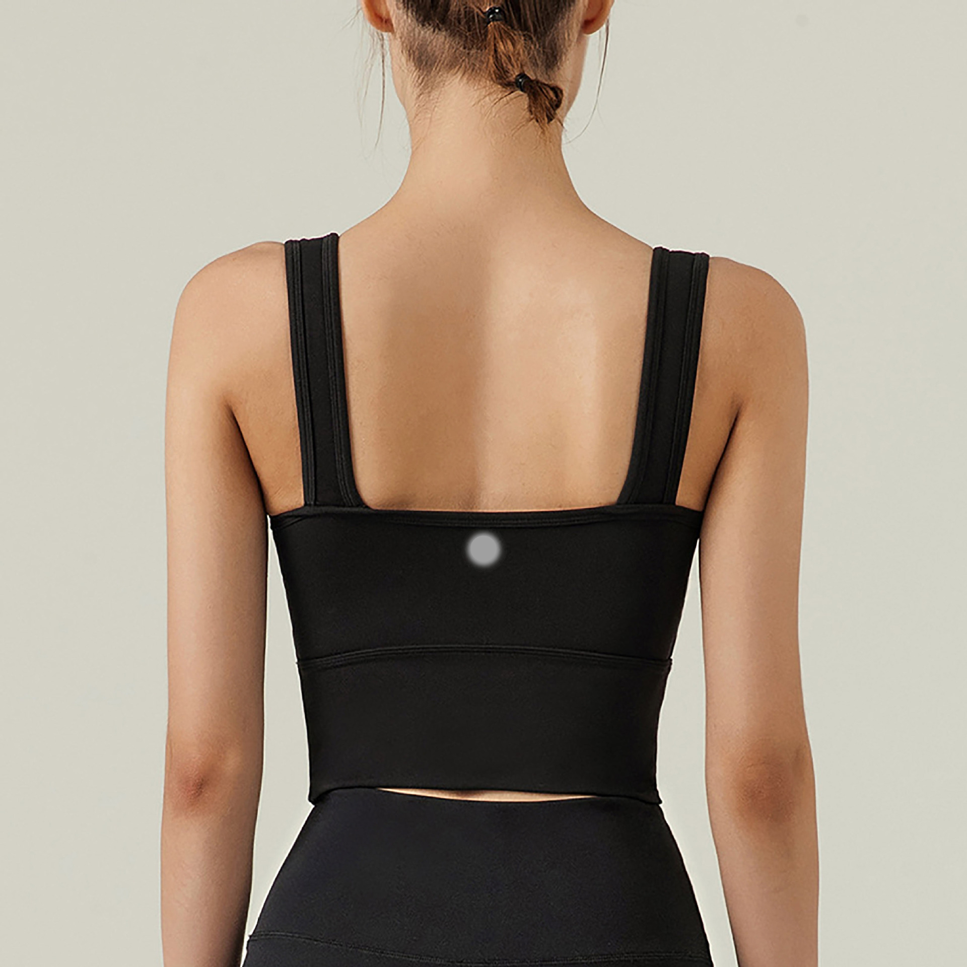 Yoga Outfits lu logo Sports vest women's shockproof anti-sagging V-neck gathered fitness underwear yoga top
Yoga Outfits lu logo Sports vest women's shockproof anti-sagging V-neck gathered fitness underwear yoga top