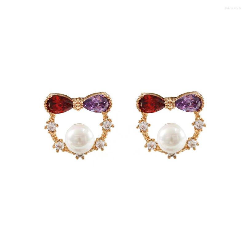 Dangle Earrings LANFLORA Trendy Bowknot Women Zircon Pearl Copper Alloy Classic Bulk Wholesale
Dangle Earrings LANFLORA Trendy Bowknot Women Zircon Pearl Copper Alloy Classic Bulk Wholesale