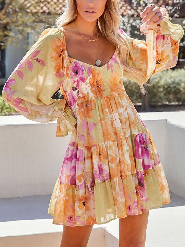 Casual Dresses Chiffon V Neck Mini Dress Sexy Woman' Elegant Female Backless Ruffle Party 2023 Summer Full Flare Sleeve Vestidos, 01 print
Casual Dresses Chiffon V Neck Mini Dress Sexy Woman' Elegant Female Backless Ruffle Party 2023 Summer Full Flare Sleeve Vestidos, 01 print
