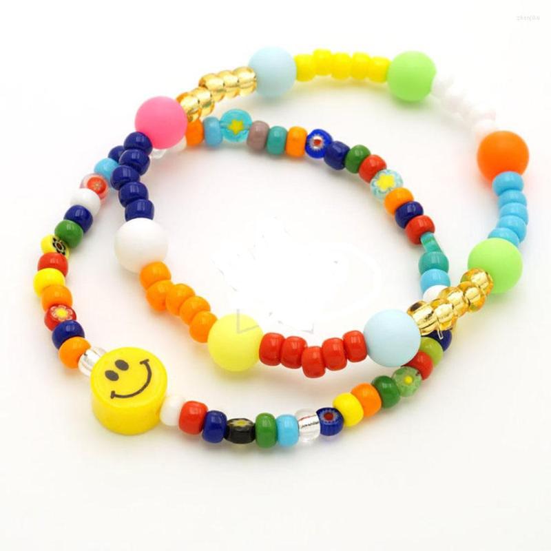 Strand Color Rice Bead Soft Ceramic Flower Bracelet Bohemian Style Ladies Fashion Net Red Jewelry Factory Direct Sales
Strand Color Rice Bead Soft Ceramic Flower Bracelet Bohemian Style Ladies Fashion Net Red Jewelry Factory Direct Sales