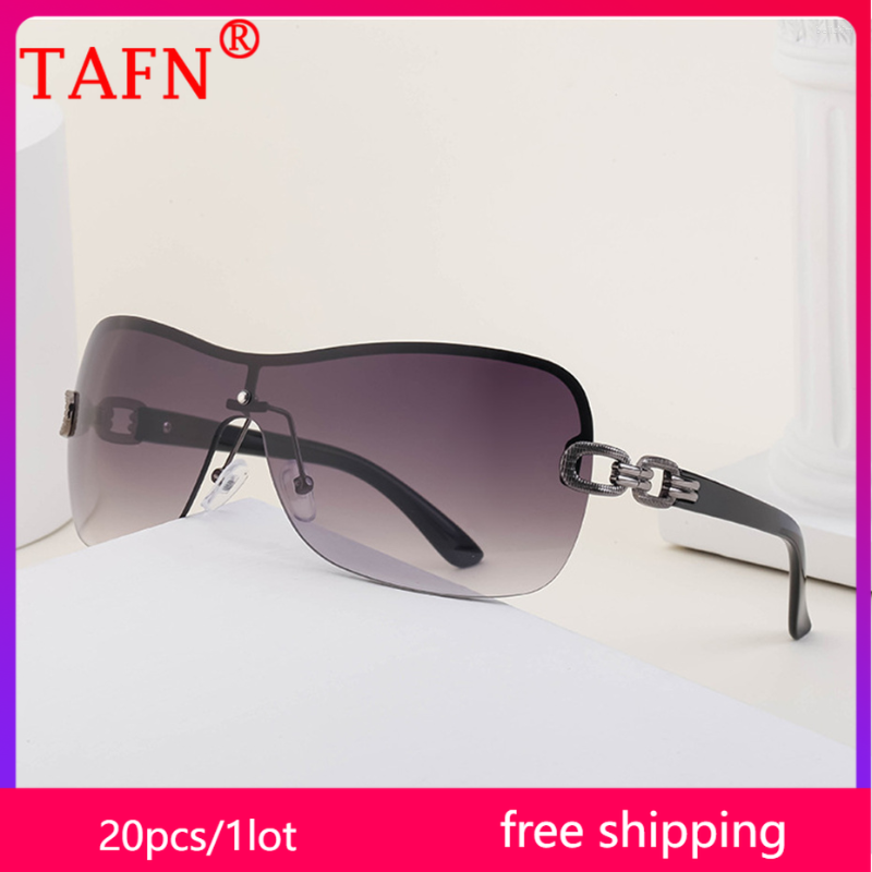 Sunglasses Frames 20pcs Retro Cat Eye Women Oversized Y2k Rimless Shades Sun Glasses Fashion Eyewear With Bag Wholesale T10695
Sunglasses Frames 20pcs Retro Cat Eye Women Oversized Y2k Rimless Shades Sun Glasses Fashion Eyewear With Bag Wholesale T10695