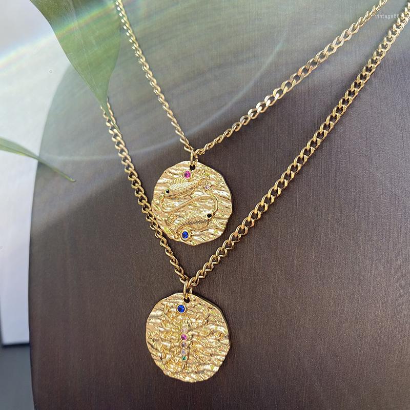 Pendant Necklaces 12 Zodiac Constellation Necklace For Women Gold Color Amulet Vintage Coin Woman's Copper Pave CZ Trendy Punk Collars
Pendant Necklaces 12 Zodiac Constellation Necklace For Women Gold Color Amulet Vintage Coin Woman's Copper Pave CZ Trendy Punk Collars