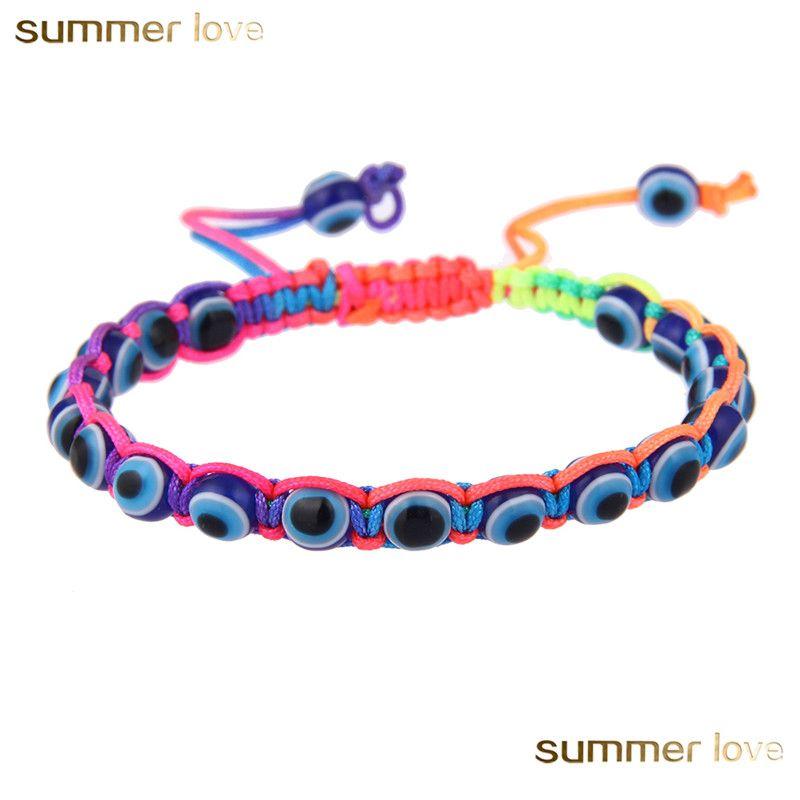 Charm Bracelets Fashion Resin Bead Evil Blue Eye Charms Bracelet Mticolor String Rope Braided Bangles For Lovers Adjustable Length D Dhhnp
Charm Bracelets Fashion Resin Bead Evil Blue Eye Charms Bracelet Mticolor String Rope Braided Bangles For Lovers Adjustable Length D Dhhnp