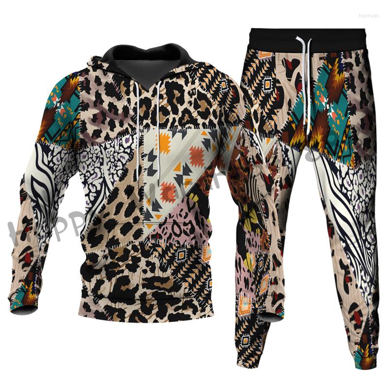 Men' Tracksuits Vintage Leopard Print Men Streetwear Hoodies Trousers Set Fleece Sweatshirt 2 Piece Outfits Autumn Winter Sweatsuit
Men' Tracksuits Vintage Leopard Print Men Streetwear Hoodies Trousers Set Fleece Sweatshirt 2 Piece Outfits Autumn Winter Sweatsuit