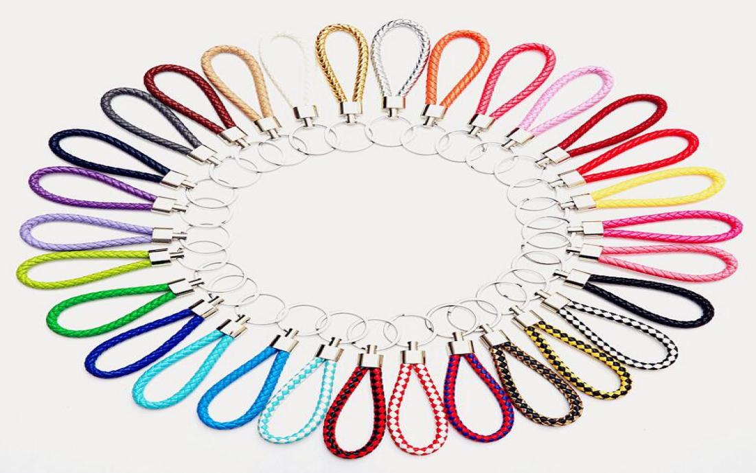 NEW PU Leather Braided Woven Keychain Rope Rings Fit DIY Circle Pendant Key Chains Holder Car Keyrings Epacket 6203327
NEW PU Leather Braided Woven Keychain Rope Rings Fit DIY Circle Pendant Key Chains Holder Car Keyrings Epacket 6203327