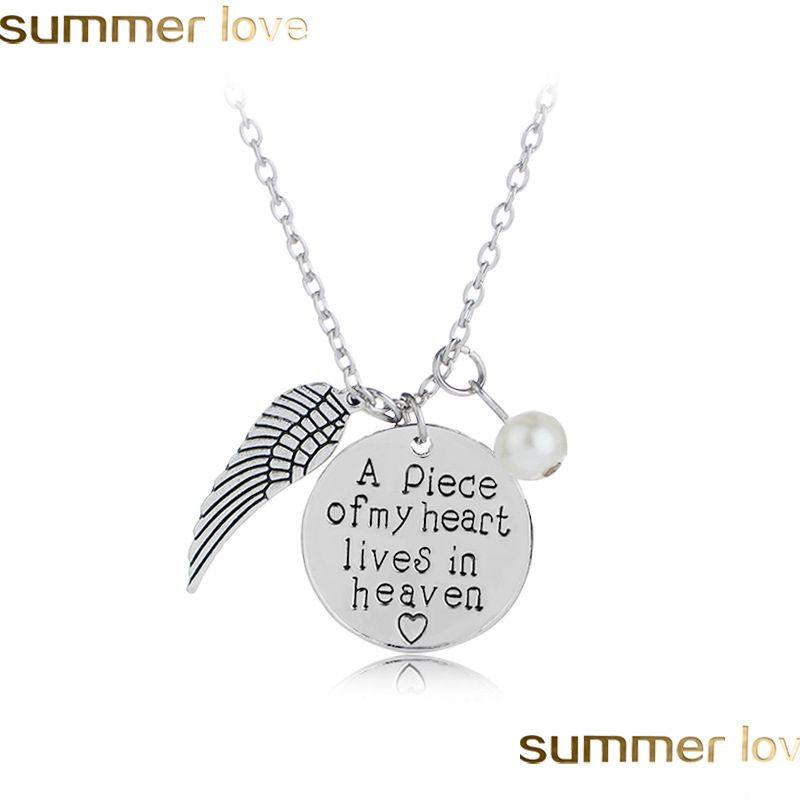 Pendant Necklaces A Piece Of My Heart Lives In Heaven Personalized Handwriting Necklace Vintage Sier Memory Angel Wing Remembrance F Dh8Hl
Pendant Necklaces A Piece Of My Heart Lives In Heaven Personalized Handwriting Necklace Vintage Sier Memory Angel Wing Remembrance F Dh8Hl