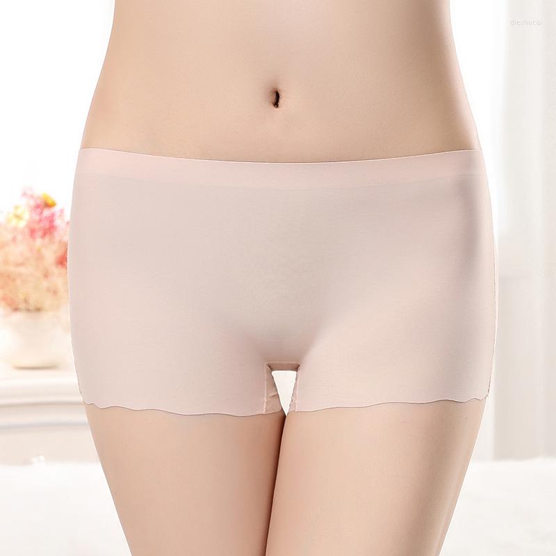 Women's Panties BANNIROU 1Pcs Women's Boyshorts Seamless Ice Silk Solid Mid-Rise Female Intimates Underwear For Woman, Nude
Women's Panties BANNIROU 1Pcs Women's Boyshorts Seamless Ice Silk Solid Mid-Rise Female Intimates Underwear For Woman, Nude