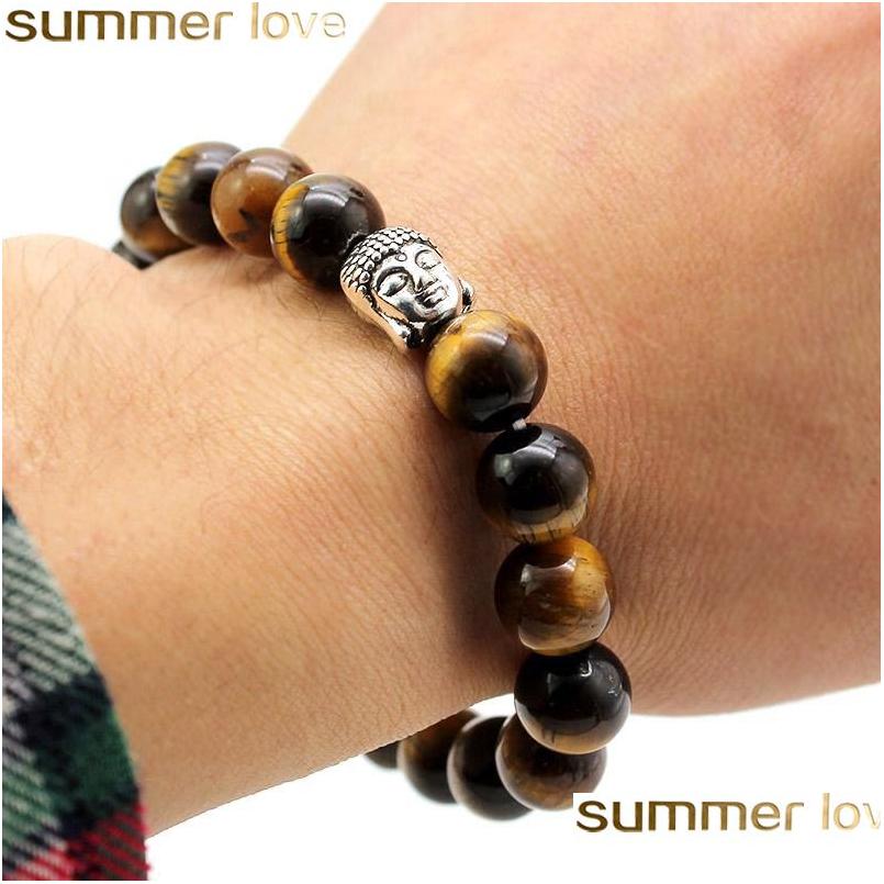 Beaded 10Mm Natural Stone Beads Bracelets Tiger Eye Buddha Head Men Prayer Lava Round Elasticity Rope Bracelet For Women Drop Delive Dhhgg
Beaded 10Mm Natural Stone Beads Bracelets Tiger Eye Buddha Head Men Prayer Lava Round Elasticity Rope Bracelet For Women Drop Delive Dhhgg