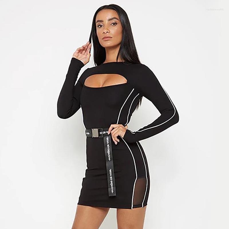 Casual Dresses Sexy Bodycon For Women Party Club Fashion Ladies Long Sleeve Slim Hole Elegant Short Mini Black White Dress
Casual Dresses Sexy Bodycon For Women Party Club Fashion Ladies Long Sleeve Slim Hole Elegant Short Mini Black White Dress