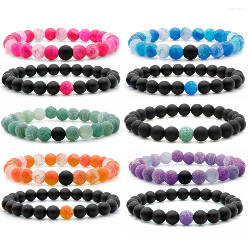 Strand Chakra 8MM Weathered Agate Matte Natural Stone Yoga Bracelet Couple Women Men Friendship Set For Jewelry Gift
Strand Chakra 8MM Weathered Agate Matte Natural Stone Yoga Bracelet Couple Women Men Friendship Set For Jewelry Gift
