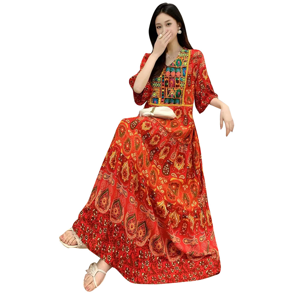 Elegantes Chiffon Plus Size Dress Women Sexy V-neck Luxury Boho High Waist Evening Party Dress Vestidos De Fiesta Summer Robe, Pa1
Elegantes Chiffon Plus Size Dress Women Sexy V-neck Luxury Boho High Waist Evening Party Dress Vestidos De Fiesta Summer Robe, Pa1