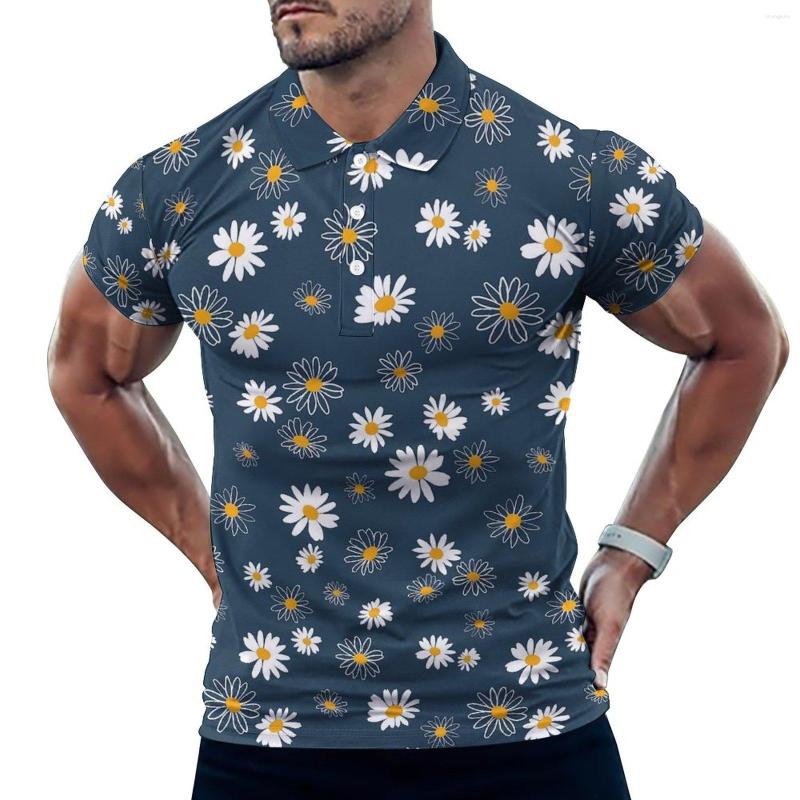 Men' Polos White Daisy Print Polo Shirt Male Showy Flowers Casual Day Fashion Turn-Down Collar T-Shirts Short Sleeves Oversize Tops, Style-8
Men' Polos White Daisy Print Polo Shirt Male Showy Flowers Casual Day Fashion Turn-Down Collar T-Shirts Short Sleeves Oversize Tops, Style-8