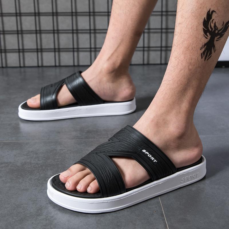 Slippers Fashion Men Thick Bottom Platform Summer Shoes Home Soft Indoor Slides House Beach Pantuflas De Hombre Pantoufle Homme, Pureblack
Slippers Fashion Men Thick Bottom Platform Summer Shoes Home Soft Indoor Slides House Beach Pantuflas De Hombre Pantoufle Homme, Pureblack