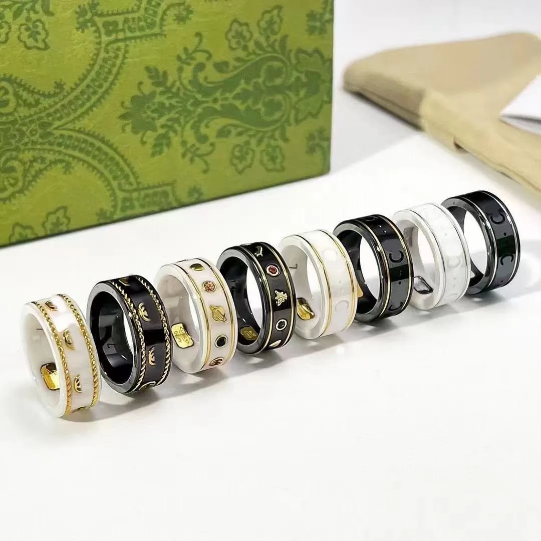 Brand Letter ceramics Ring for Mens Womens Planet rings Fashion Designer Extravagant Brand Letters Ring Jewelry Women men wedding
Brand Letter ceramics Ring for Mens Womens Planet rings Fashion Designer Extravagant Brand Letters Ring Jewelry Women men wedding