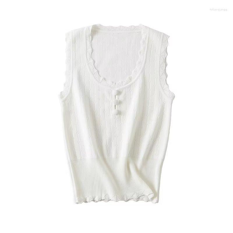 Women' Tanks Summer Women' Sexy White Lace Vest Strap Tube Top Jacquard Mesh Knitted Sleeveless T-shirt
Women' Tanks Summer Women' Sexy White Lace Vest Strap Tube Top Jacquard Mesh Knitted Sleeveless T-shirt