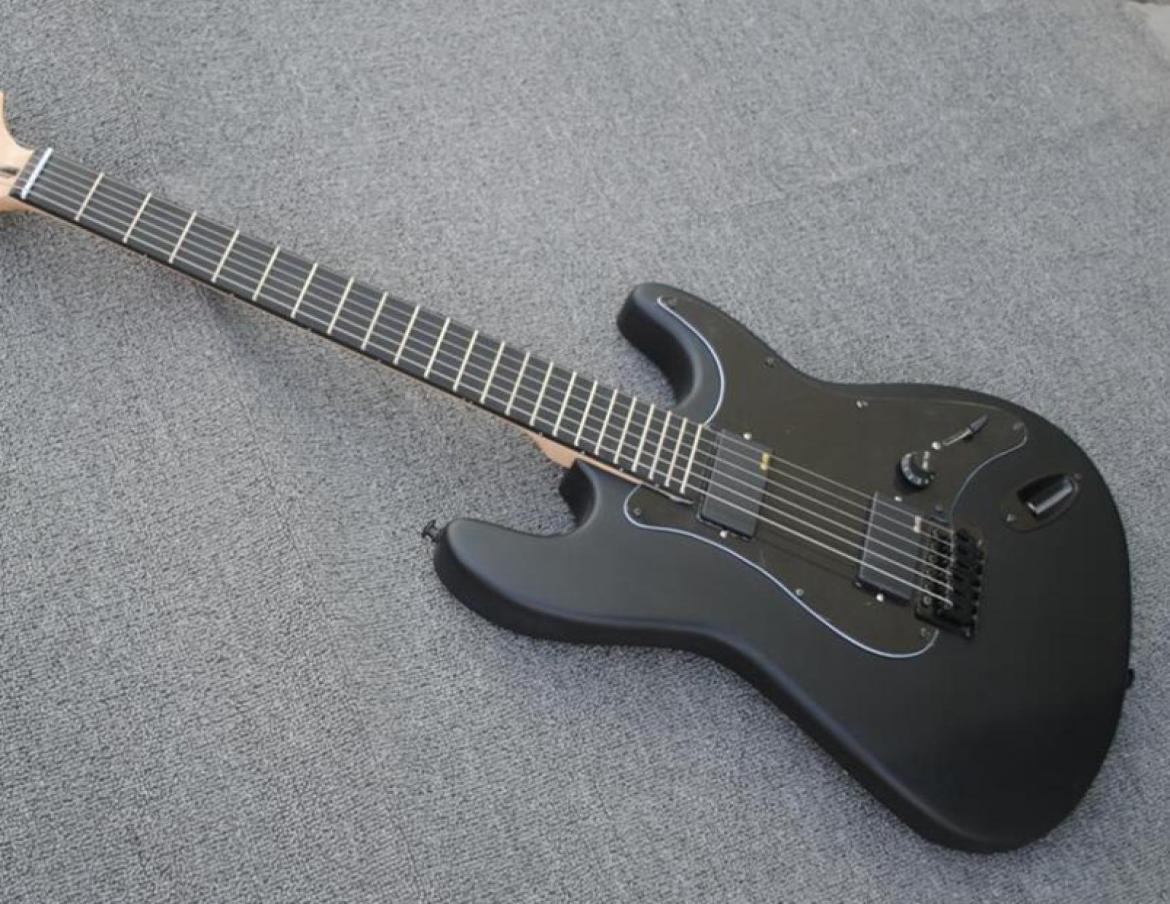 Custom Shop Jim Root Signature Strat Matte Satin Black Electric Guitar Ebony Fingerboard No Inlay Locking Tuners BlackHardware6553175
Custom Shop Jim Root Signature Strat Matte Satin Black Electric Guitar Ebony Fingerboard No Inlay Locking Tuners BlackHardware6553175