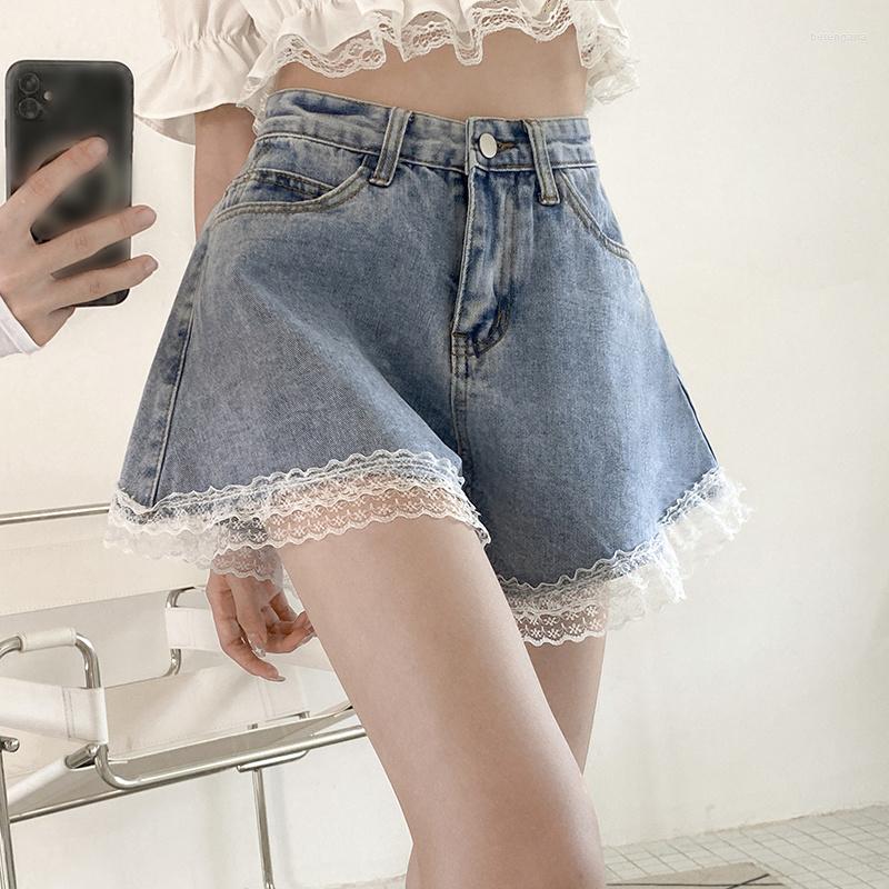 Women's Jeans Cut Sweet Girl Lace Denim Shorts Women's Fashion Ins High Waist Slim Wide Leg Short Pants 2023 Summer -pants, As shown in figure
Women's Jeans Cut Sweet Girl Lace Denim Shorts Women's Fashion Ins High Waist Slim Wide Leg Short Pants 2023 Summer -pants, As shown in figure