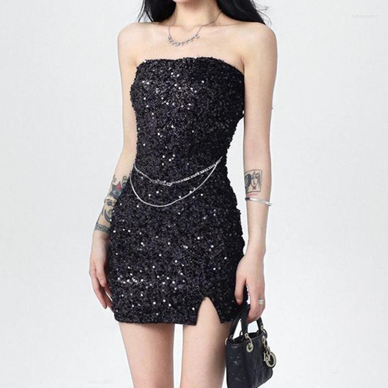Casual Dresses 2023 Autumn Women's Dress Solid Color Slim Fitting Fashionable One-line Collar Sexy Backless For Women, Black
Casual Dresses 2023 Autumn Women's Dress Solid Color Slim Fitting Fashionable One-line Collar Sexy Backless For Women, Black